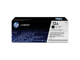 HP 12A Black LaserJet Toner Cartridge