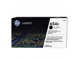 HP 654X High Yield Black Original LaserJet Toner Cartridge