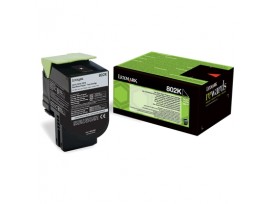 Lexmark 802K Black Return Program Toner Cartridge