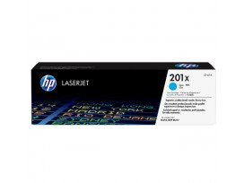 HP 201X High Capacity Cyan Original LaserJet Toner Cartridge (CF401X)