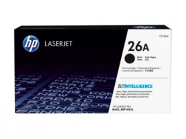 HP 26A Black Original LaserJet Toner Cartridge (CF226A)