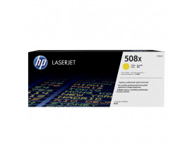 HP 508X High Yield Yellow Original LaserJet Toner Cartridge (CF362X)