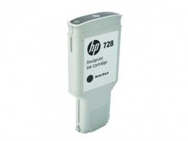 HP 728 300-ml Matte Black DesignJet Ink Cartridge