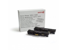 Xerox Phaser 3052, 3260/ WorkCentre 3215, 3225 Dual Pack Toner Cartridge