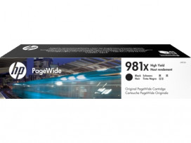 HP 981X High Yield Black Original PageWide Cartridge