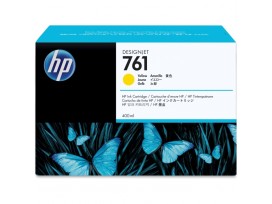 HP 761 400-ml Yellow Designjet Ink Cartridge