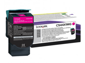 Lexmark C544, X544 Magenta Extra High Yield Return Programme Toner Cartridge (4K)