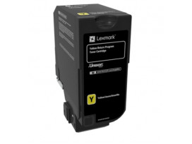 Lexmark Yellow Return Programme Toner Cartridge