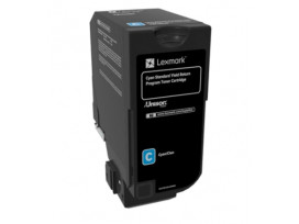 Lexmark Cyan Standard Yield Return Programme Toner Cartridge