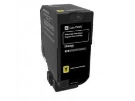 Lexmark Yellow High Yield Return Programme Toner Cartridge