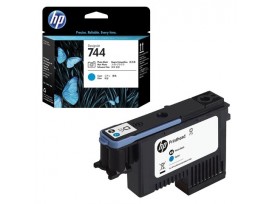 HP 744 Photo Black & Cyan Printhead