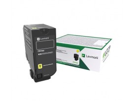 Lexmark CS827de, CX827de Standard Yellow Return Programme Toner Cartridge