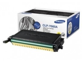 Samsung CLP-Y660A Yellow Toner Cartridge