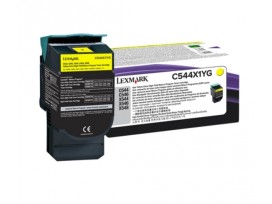 Lexmark C544, X544 Yellow Extra High Yield Return Programme Toner Cartridge (4K)