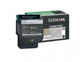 Lexmark C546, X546 Black Extra High Yield Return Program Toner Cartridge