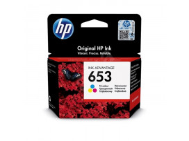 HP 653 Tri-color Original Ink Advantage Cartridge