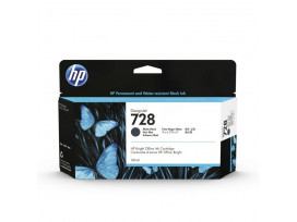 HP 728 130-ml Matte Black DesignJet Ink Cartridge