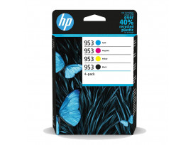 HP 953XL High Yield C/M/Y/K Original Ink Cartridge, 4-pack