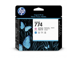 HP 774 Light Magenta/Cyan DesignJet Printhead