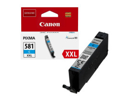 Canon CLI-581 XXL C + Canon Plus Glossy II PP-201, 10x15 cm, 100 sheets