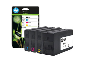 HP 937 CMYK Ink Cartridge 4-Pack