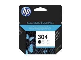 HP - Оригинална мастилница 304 Black, N9K06AE