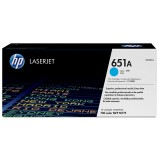 HP 651A Cyan LaserJet Toner Cartridge