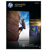 HP Advanced Glossy Photo Paper-25 sht/13 x 18 cm borderless