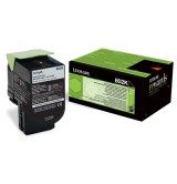 Lexmark 802K Black Return Program Toner Cartridge