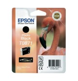 Epson T0871 Photo Black Ink Cartridge - Retail Pack (untagged) for Stylus Photo R1900