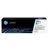 HP 201X High Capacity Cyan Original LaserJet Toner Cartridge (CF401X)