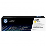 HP 201X High Capacity Yellow Original LaserJet Toner Cartridge (CF402X)