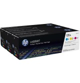 HP 131A 3-pack Cyan/Magenta/Yellow Original LaserJet Toner Cartridges