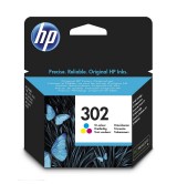 HP 302 Tri-color Original Ink Cartridge