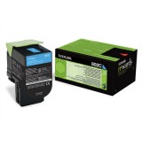 Lexmark 802C Cyan Return Program Toner Cartridge