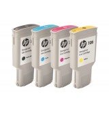 HP728 300-ml Yellow InkCart