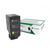 Lexmark CS827de, CX827de Standard Yellow Return Programme Toner Cartridge