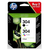 HP 304 Ink Cartridge Combo 2-Pack