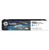 HP 982X High Yield Cyan Original PageWide Cartridge