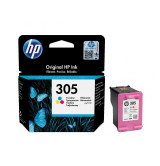 HP 305 Tri-color Original Ink Cartridge