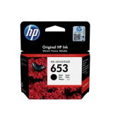 HP 653 Black Original Ink Advantage Cartridge