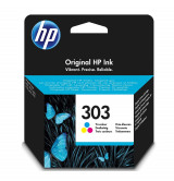 HP 303 Tri-color Original Ink Cartridge