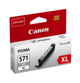 Canon CLI-571XL GY + Canon Plus Glossy II PP-201, 10x15 cm, 100 sheets