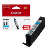 Canon CLI-581 XXL C + Canon Plus Glossy II PP-201, 10x15 cm, 100 sheets