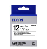 Epson Label Cartridge Standard LK-4WBN Black/White 12mm (9m)