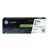 HP 220X Cyan Original LaserJet Toner Cartridge